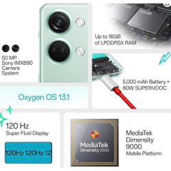 ONEPLUS NORD 3 5G (MISTY GREEN, 8GB RAM, 128GB STORAGE) - Image 3