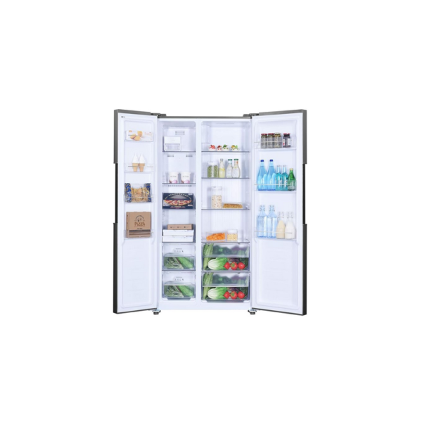 WHIRLPOOL 537 L INVERTER FROST-FREE SIDE-BY-SIDE REFRIGERATOR (WS SBS 537, STEEL) - Image 2