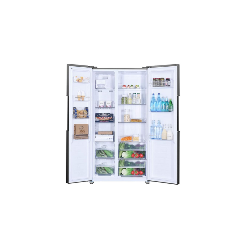 WHIRLPOOL 537 L INVERTER FROST-FREE SIDE-BY-SIDE REFRIGERATOR (WS SBS 537, STEEL) - Image 2
